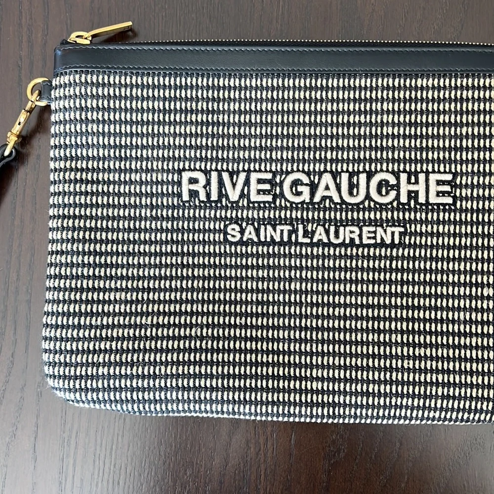 Saint Laurent YSL Rive Gauche clutch. 100% authentic - Picture 2 of 7